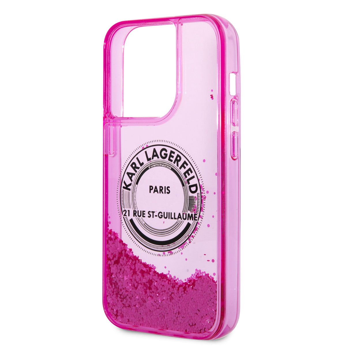 Karl Lagerfeld iPhone 14 Pro Max Sıvılı Simli RSG Dizayn Telefon Kılıfı - 5 Karl Lagerfeld iPhone 14 Pro Max Sıvılı Simli RSG Dizayn Telefon Kılıfı - 5